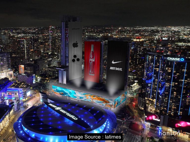 다운타운 LA의 낙서로 훼손된 타워, 여전히 해결책 없이 방치